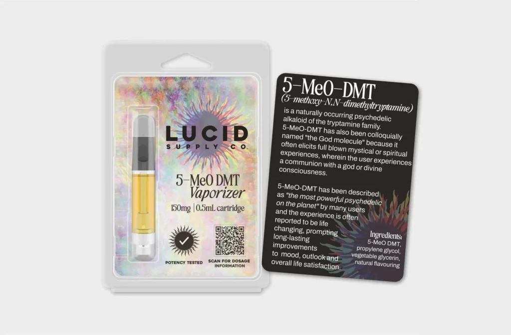 Lucid 5-MeO-DMT Vaporizer (5-methoxy-N, N-dimethyltryptamine)