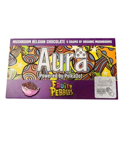 Aura Fruity Pebbles Mushroom Chocolate 5G Bar