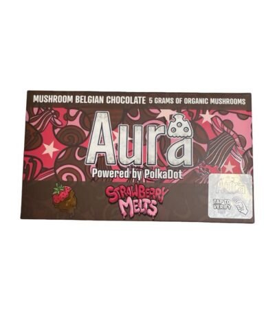 Aura Strawberry Melts Chocolate 5G Bar
