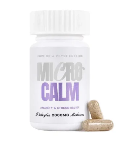 Euphoria Psychedelics – Micro Calm Capsules 2000mg
