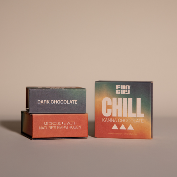 Fun Guy - Chill Mushroom Chocolate Bar | Vegan