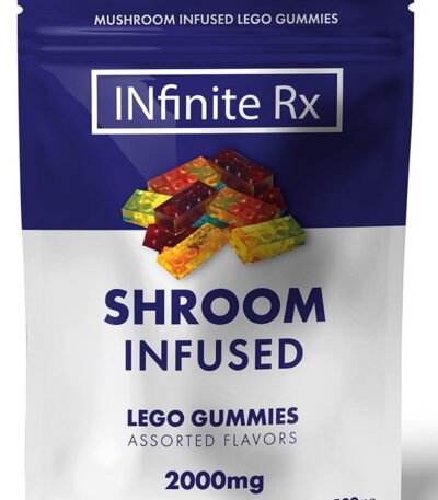 INfinite Rx Shroom Infused Block Gummies Edibles (2000mg)