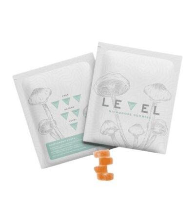 Level Natural Citrus Microdose Mushroom Gummies 4G