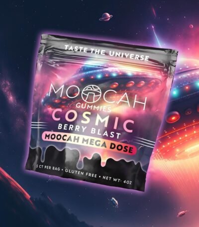Moocah Megadose Mushroom Gummies - Berry Blast