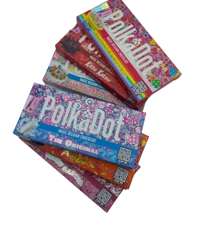 POLKA DOT Magic Mushroom Chocolate Bars