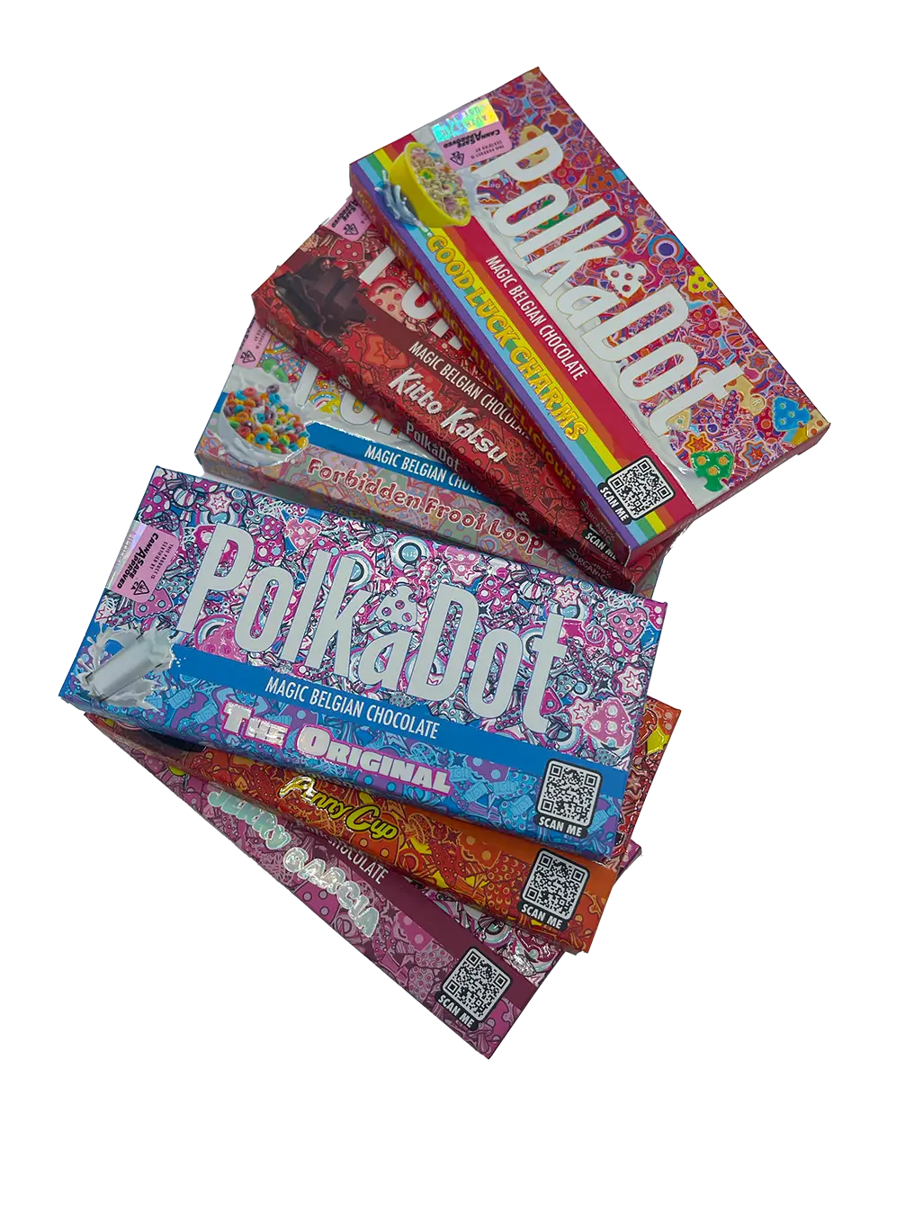 POLKA DOT Magic Mushroom Chocolate Bars
