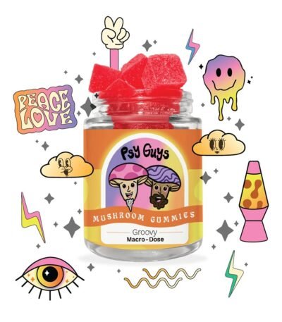 Psy Macrodose Mushroom Gummies - Groovy