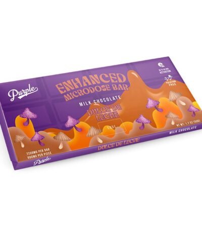 Purple Mushroom Enhanced Microdose Bar - Dulce De Leche