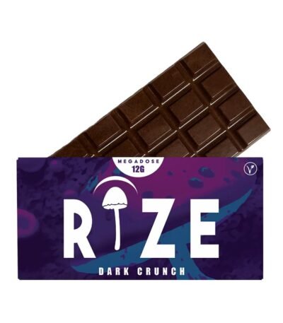 Rize - Dark Crunch Megadose Mushroom Chocolate Bar 12G