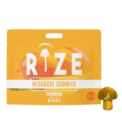 Rize - Mango Megadose Mushroom Gummies - 7500mg - 15ct