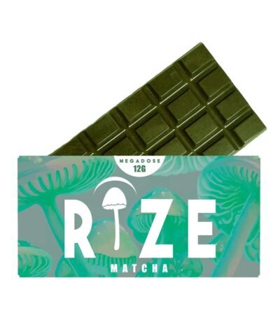 Rize - Matcha Megadose Mushroom Chocolate Bar 12G