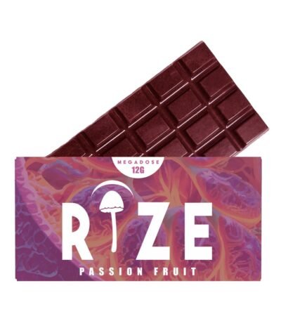 Rize - Passion Fruit Megadose Mushroom Chocolate Bar 12G