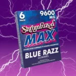 Shrumfuzed MAX Mushroom Gummies - Blue Razz