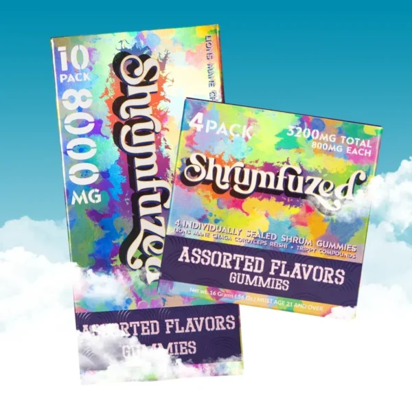 Shrumfuzed Mushroom Gummies - Assorted Flavors