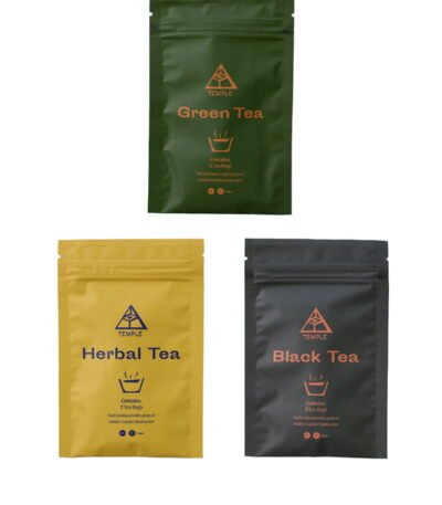Temple Teleport Sample Pack (20 Pieces of Magic Mushroom Tea + Chocolate ChocoNaut + Scooby Snacks)
