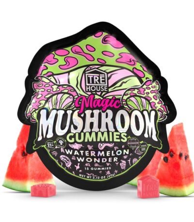 TreHouse Watermelon Wonder Magic Mushroom Gummies