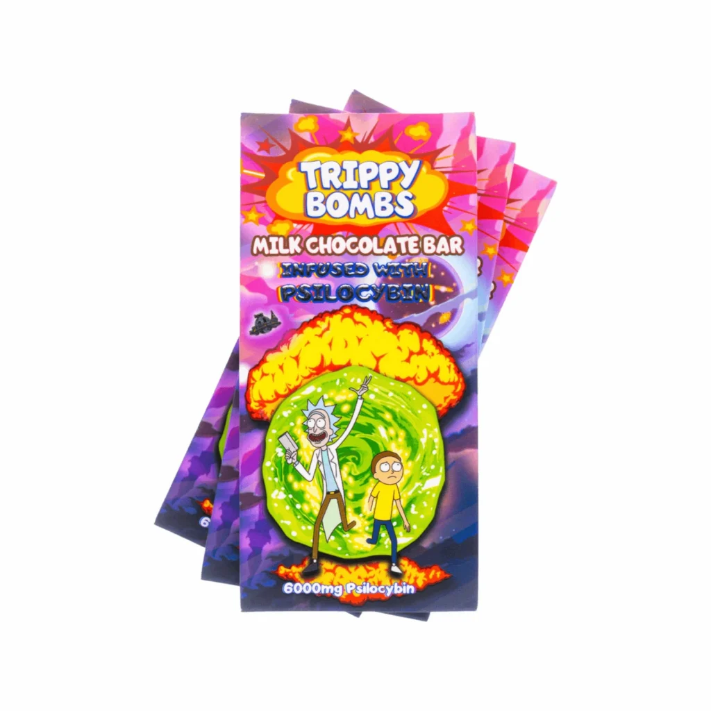 Trippy Bombs - Milk Mushroom Chocolate Bar | 6G