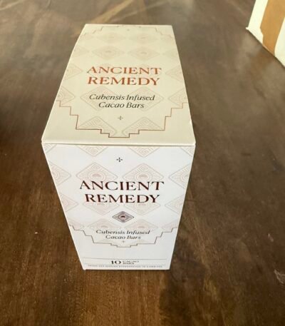 Ancient Remedy Cubensis Infused Cacao Bar - Sea Salt Dark. BOX of 10!